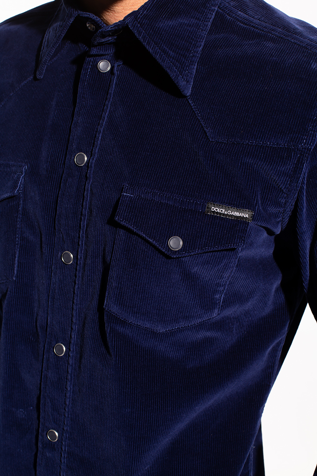 ジャケット Dolce & Gabbana Light blue lace pyjama shirt Dolce & Gabbana Patchwork Denim Shirt | Sendegaro BH